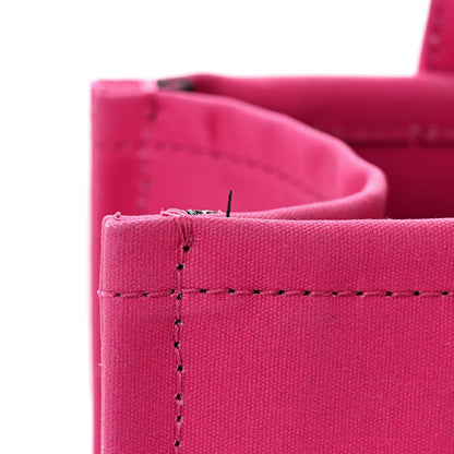Marc Jacobs Cotton Canvas Medium The Traveler Tote Bag Ombre Pink 12 of 15