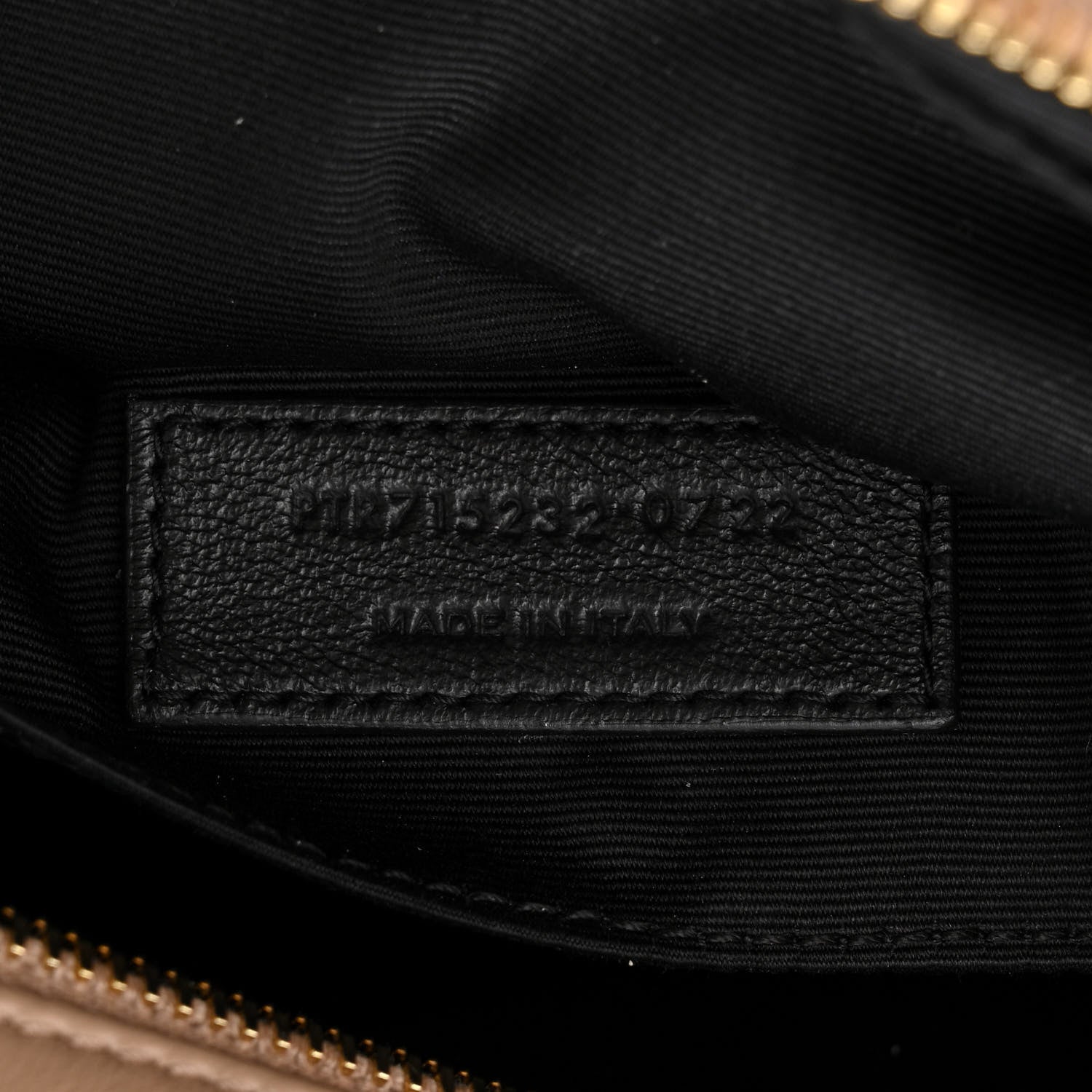 Saint Laurent Calfskin Matelasse Monogram Lou Camera Bag Dark Beige 7 of 11