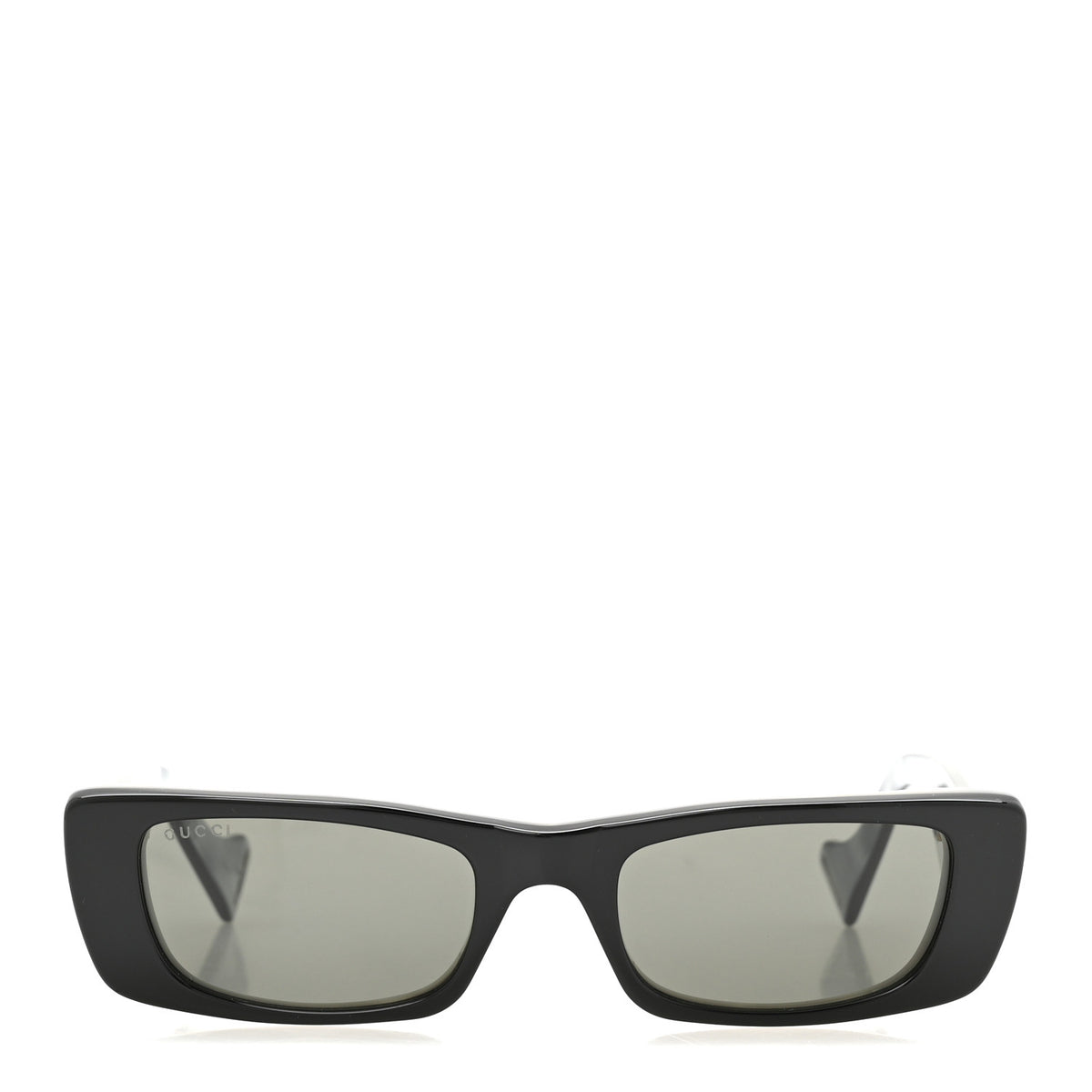 Gucci Acetate Rectangular Sunglasses GG0516S Black 2 of 8