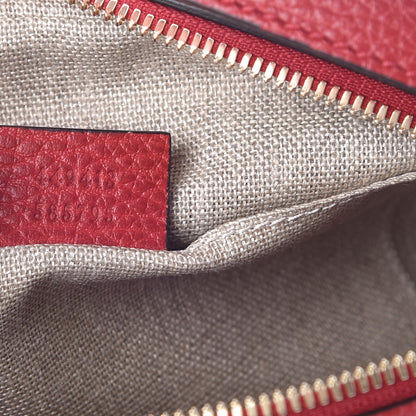 Gucci Monogram Mini Bree Messenger Bag Red 7 of 7