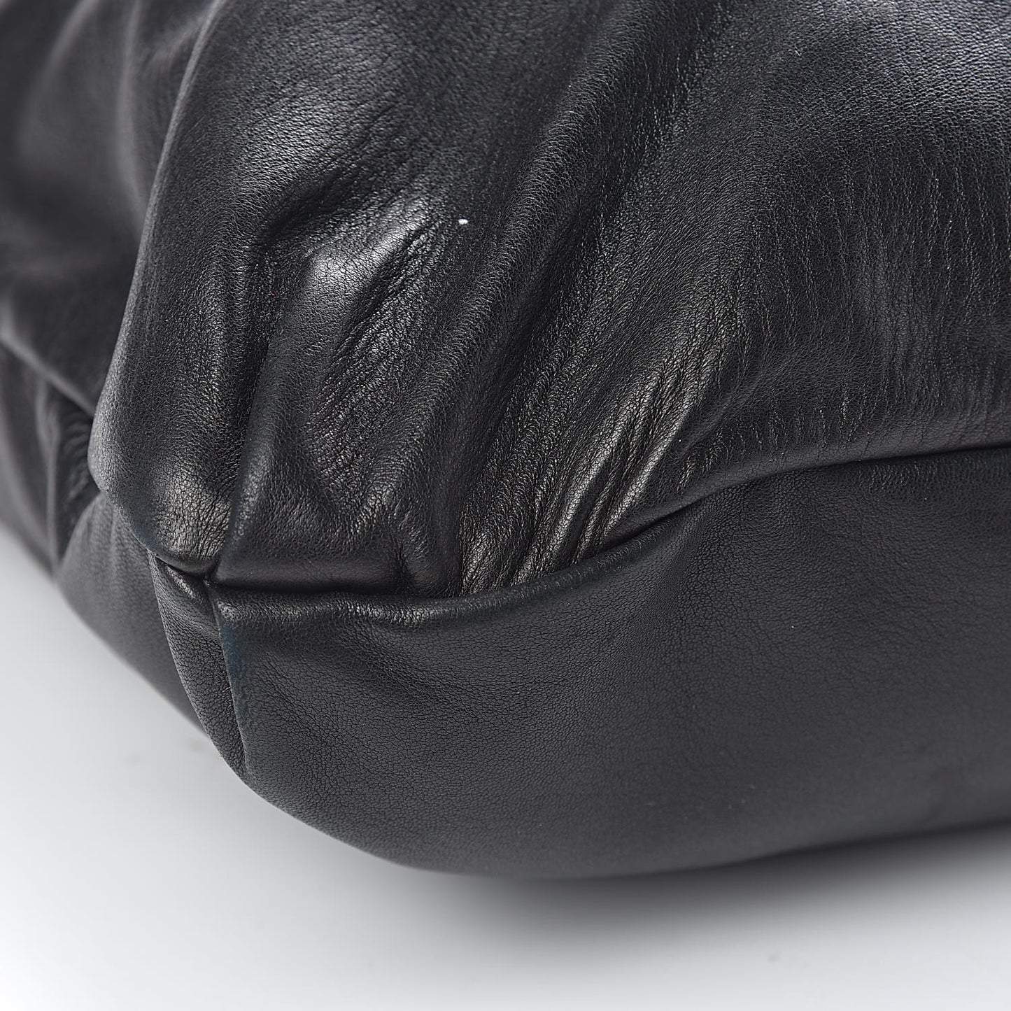 Lambskin Large Soft and Chain Hobo Black