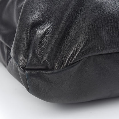 Chanel Lambskin Large Soft and Chain Hobo Black 12 of 13