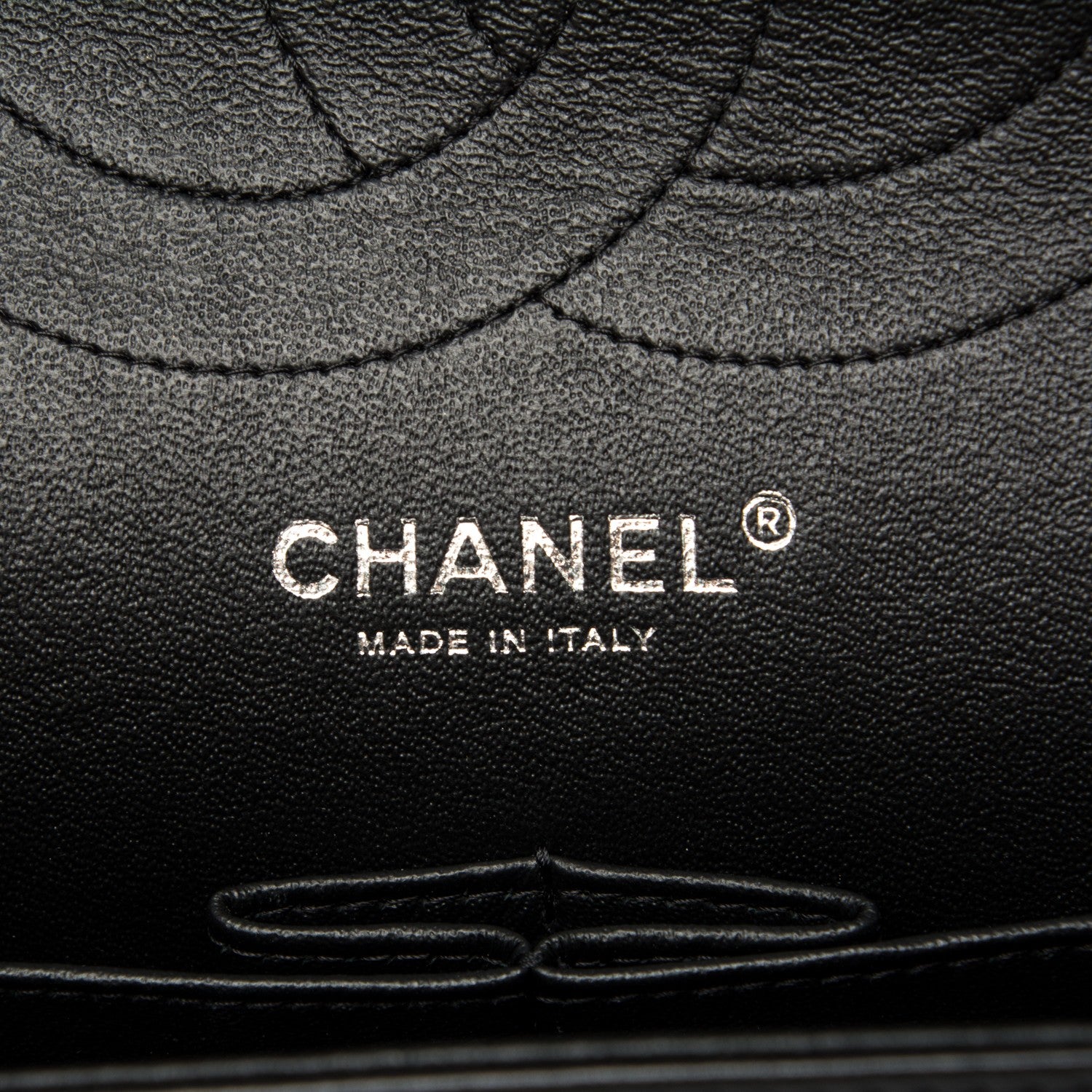 Chanel Lambskin Chevron Quilted Jumbo Double Flap So Black 6 of 9