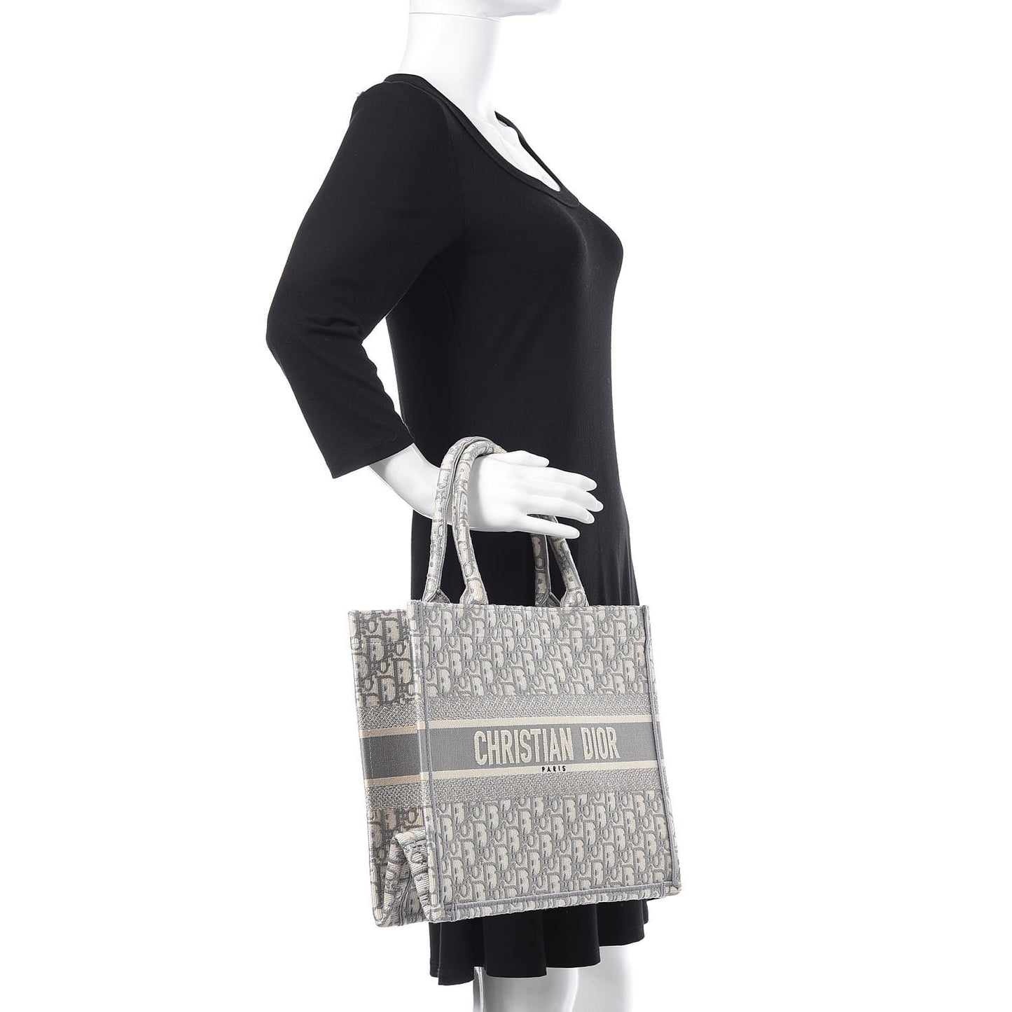 Oblique Medium Book Tote Grey