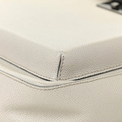 Burberry Grained Calfskin Crossbody Bag White 13 of 15