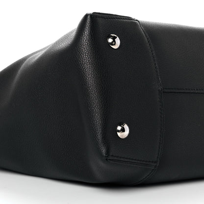 Louis Vuitton Veau Cachemire Watersnake Soft Lockit MM Black 6 of 9