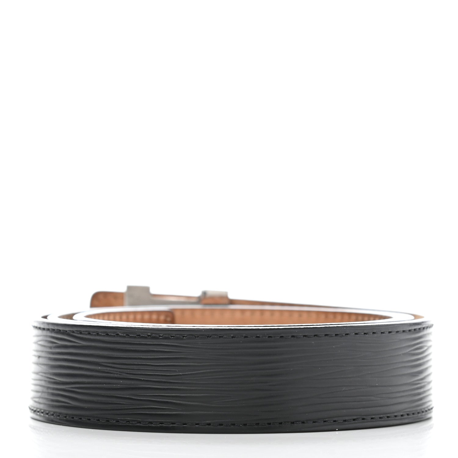 Louis Vuitton Epi LV Initiales Belt 90 36 Black 2 of 9