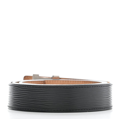 Louis Vuitton Epi LV Initiales Belt 90 36 Black 2 of 9