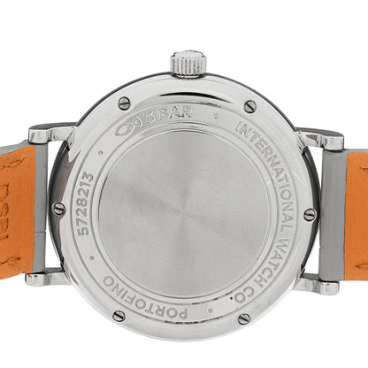 IWC Stainless Steel Crocodile Diamond 37mm Portofino Automatic Watch IW458101 4 of 4