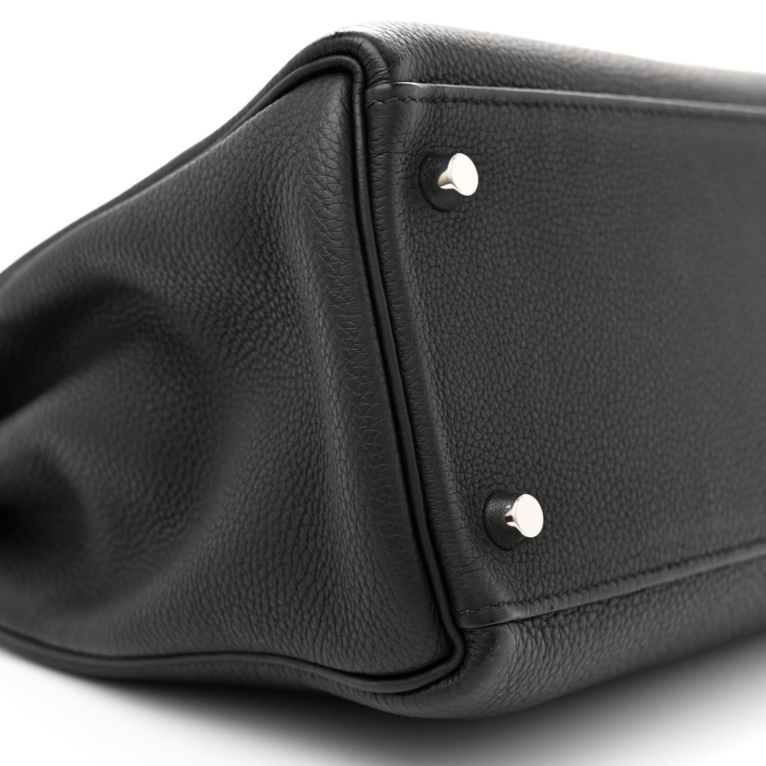 Hermes Togo Matte Alligator Kelly Retourne Touch 28 Black 9 of 13
