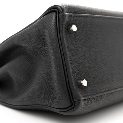 Hermes Togo Matte Alligator Kelly Retourne Touch 28 Black 9 of 13