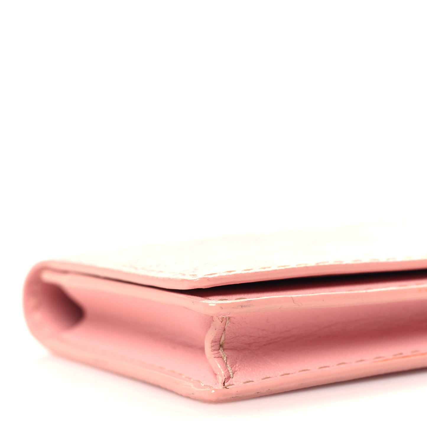 Goyardine Business Card Holder Pink