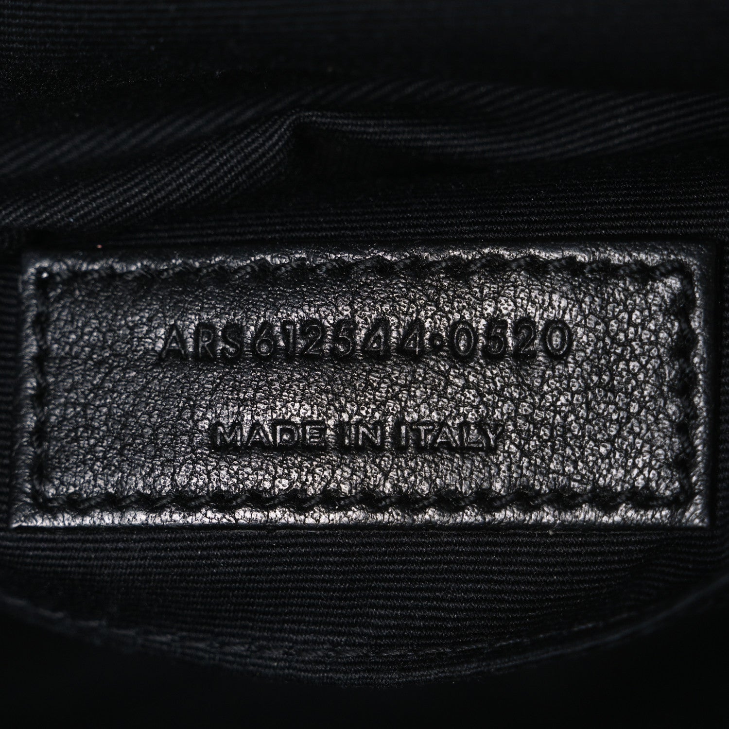 Saint Laurent Calfskin Matelasse Monogram Monochrome Lou Camera Bag Black 7 of 13