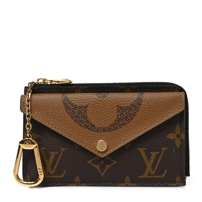 Louis Vuitton Reverse Monogram Recto Verso Card Holder Brown 1 of 7
