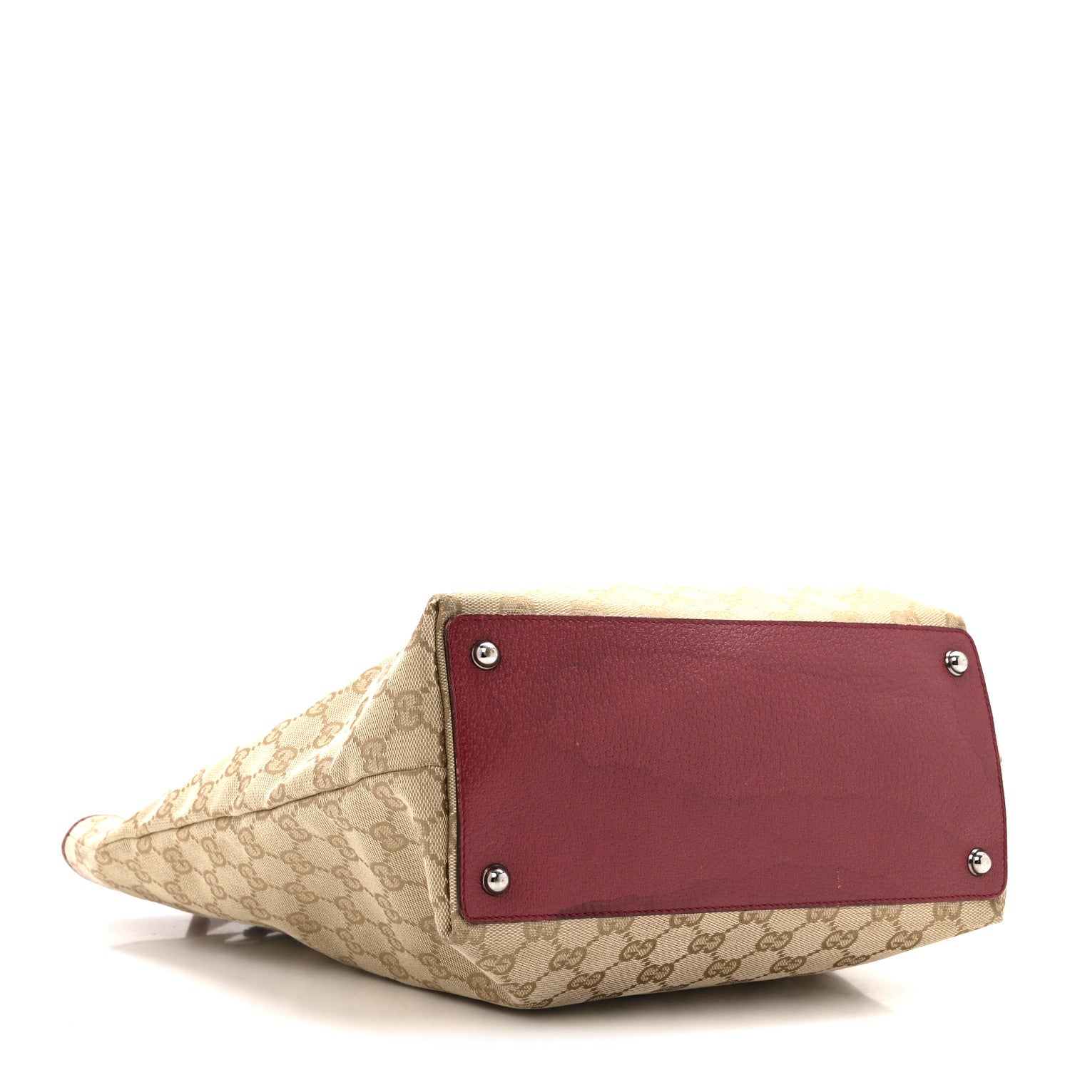 Gucci Monogram Large Eclipse Tote Red 4 of 18