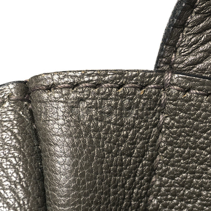 Hermes Taurillon Clemence Steve Caporal Messenger Taupe 8 of 10