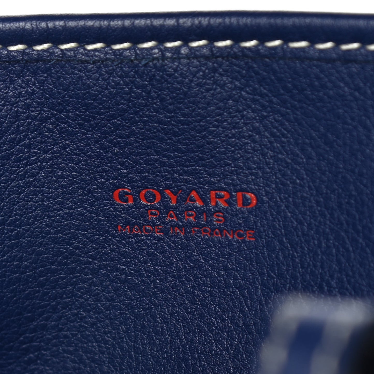 Goyardine Reversible Mini Anjou Navy