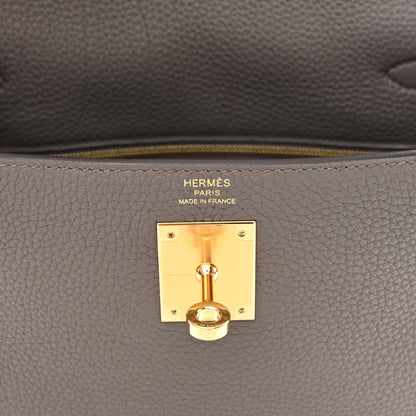 Hermes Togo Kelly Retourne 28 Etain 6 of 11