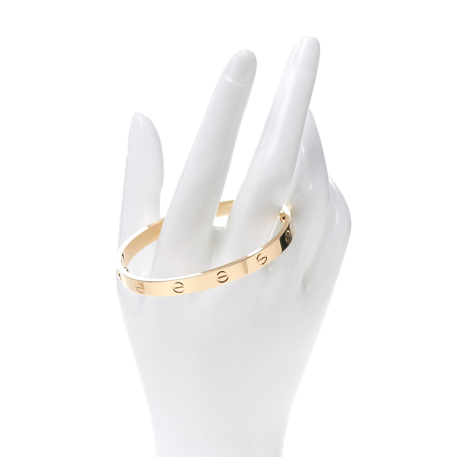 Cartier 18K Yellow Gold LOVE Bracelet 18 2 of 7