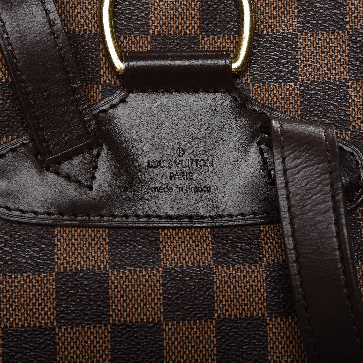 Louis Vuitton Damier Ebene Montsouris MM Backpack 6 of 7