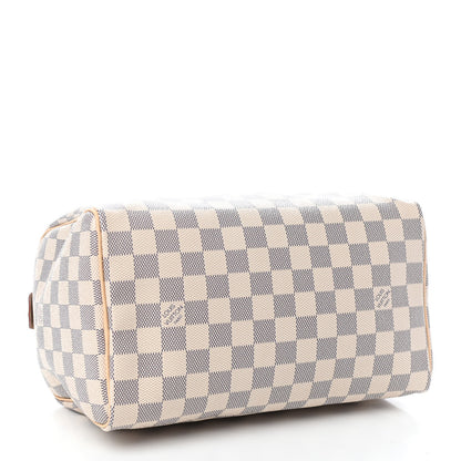 Louis Vuitton Damier Azur Speedy 25 4 of 9