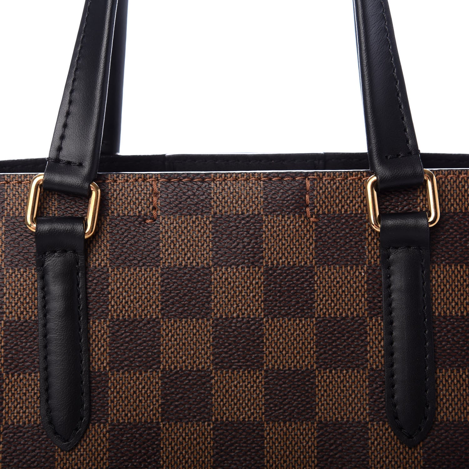 Louis Vuitton Damier Ebene Belmont PM Black 10 of 11