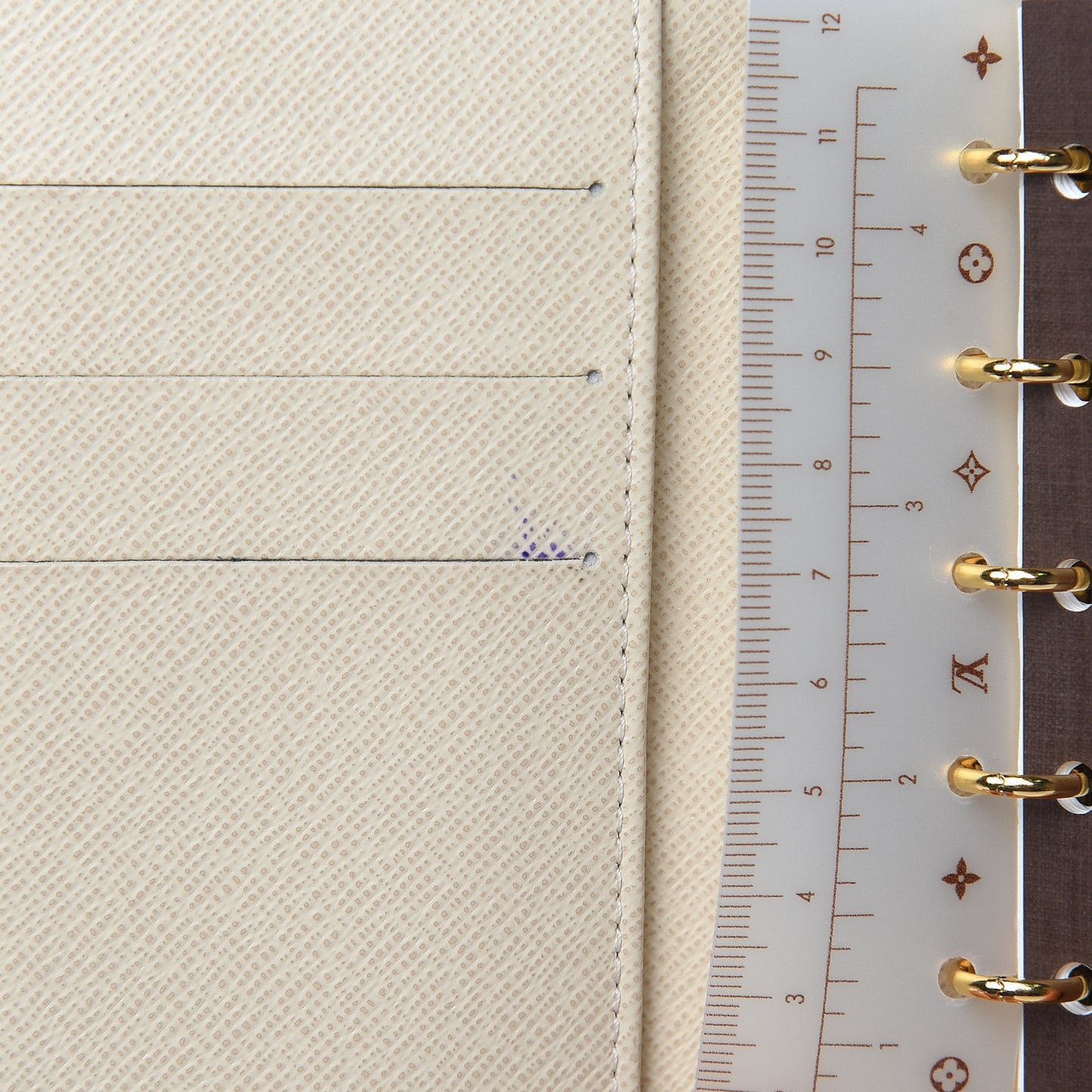 Damier Azur Small Ring Agenda Cover