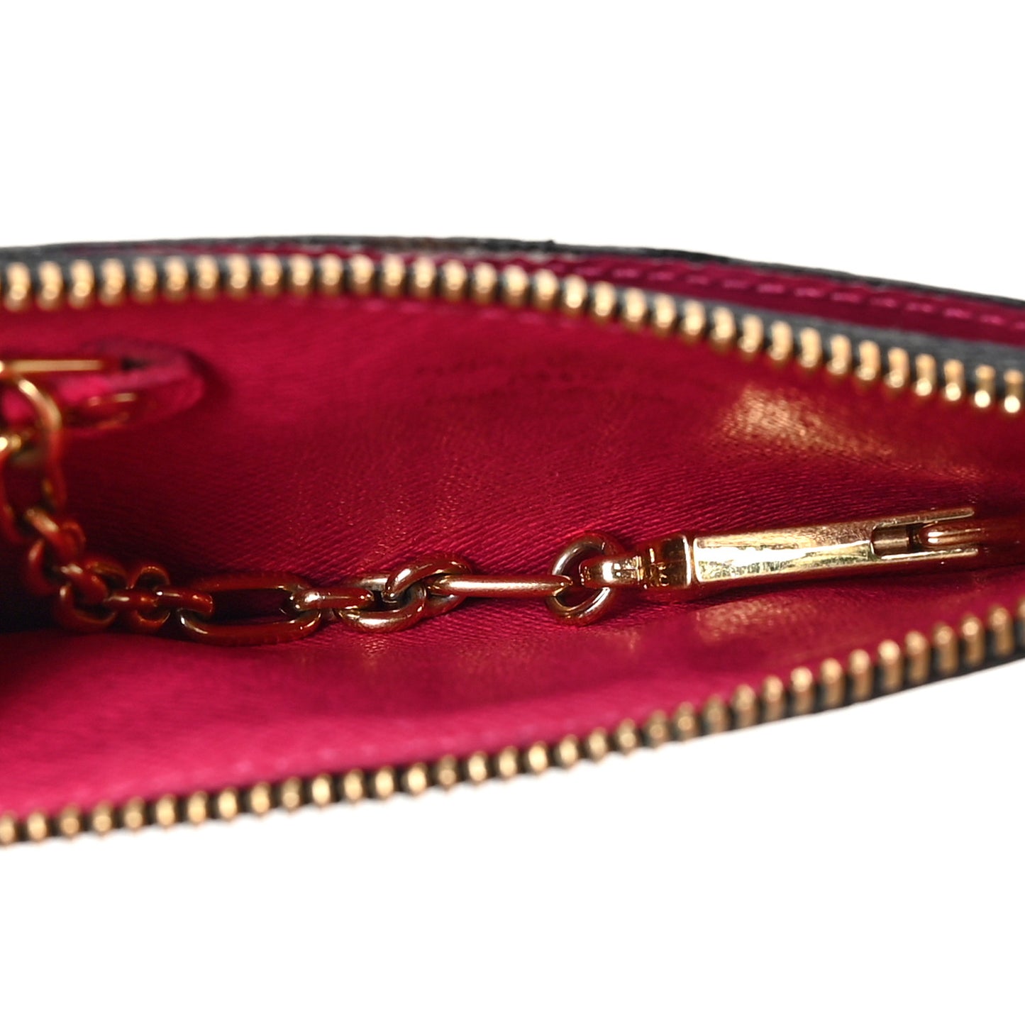 Monogram Multicolor Key Pouch Black Grenade