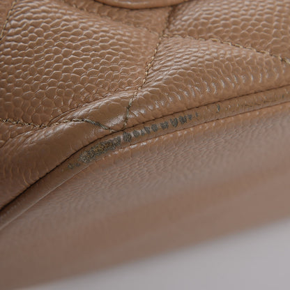 Chanel Caviar Quilted Medallion Tote Beige 11 of 11