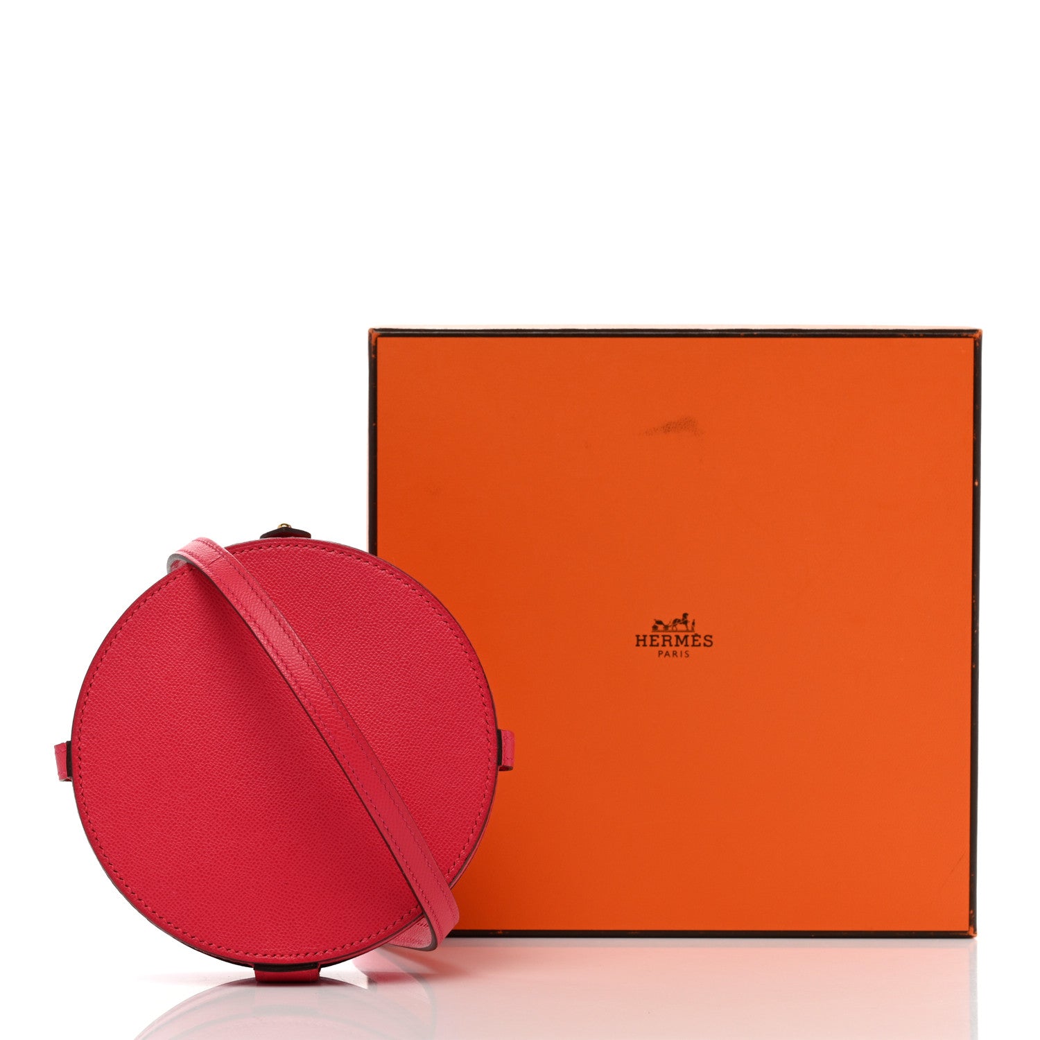 Hermes Epsom Pommette Blush Case Rose Extreme 12 of 12