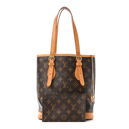 Louis Vuitton Monogram Petit Bucket 23 1 of 16