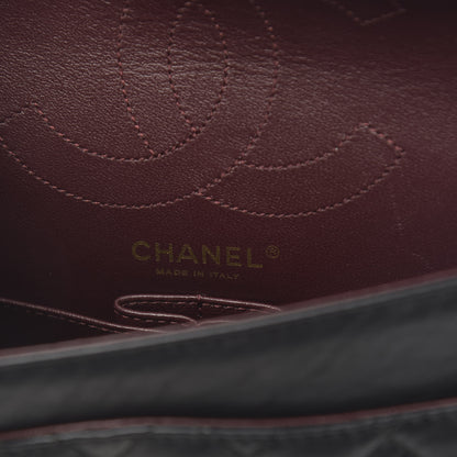 Chanel Aged Calfskin Quilted 2.55 Reissue 225 Flap Black 6 of 10