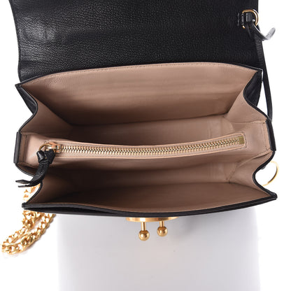 Chloe Goatskin Medium Mily Shoulder Bag Black 6 of 9
