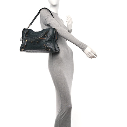Balenciaga Agneau Giant 21 Rose Gold Hardware City Anthracite 2 of 14