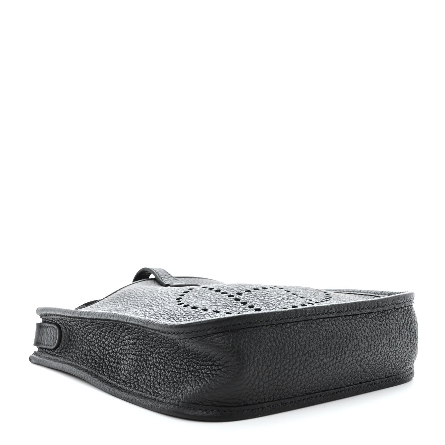 Hermes Taurillon Clemence Evelyne TPM Black 4 of 11