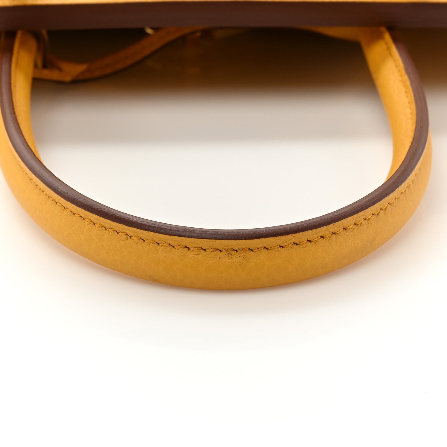 Togo Birkin 30 Jaune Ambre