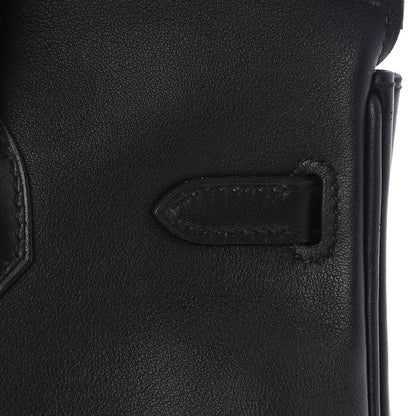 Hermes Swift Birkin 25 Black 32 of 34