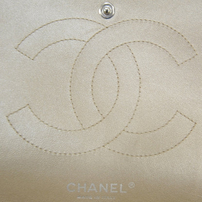 Chanel Lambskin Quilted Jumbo Flap Metallic Bronze 8 of 11
