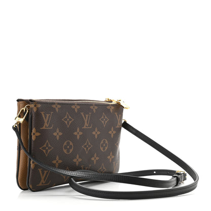 Louis Vuitton Reverse Monogram Giant Double Zip Pochette 3 of 8
