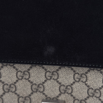 Gucci GG Supreme Monogram Crystal Small Dionysus Shoulder Bag Black 13 of 14