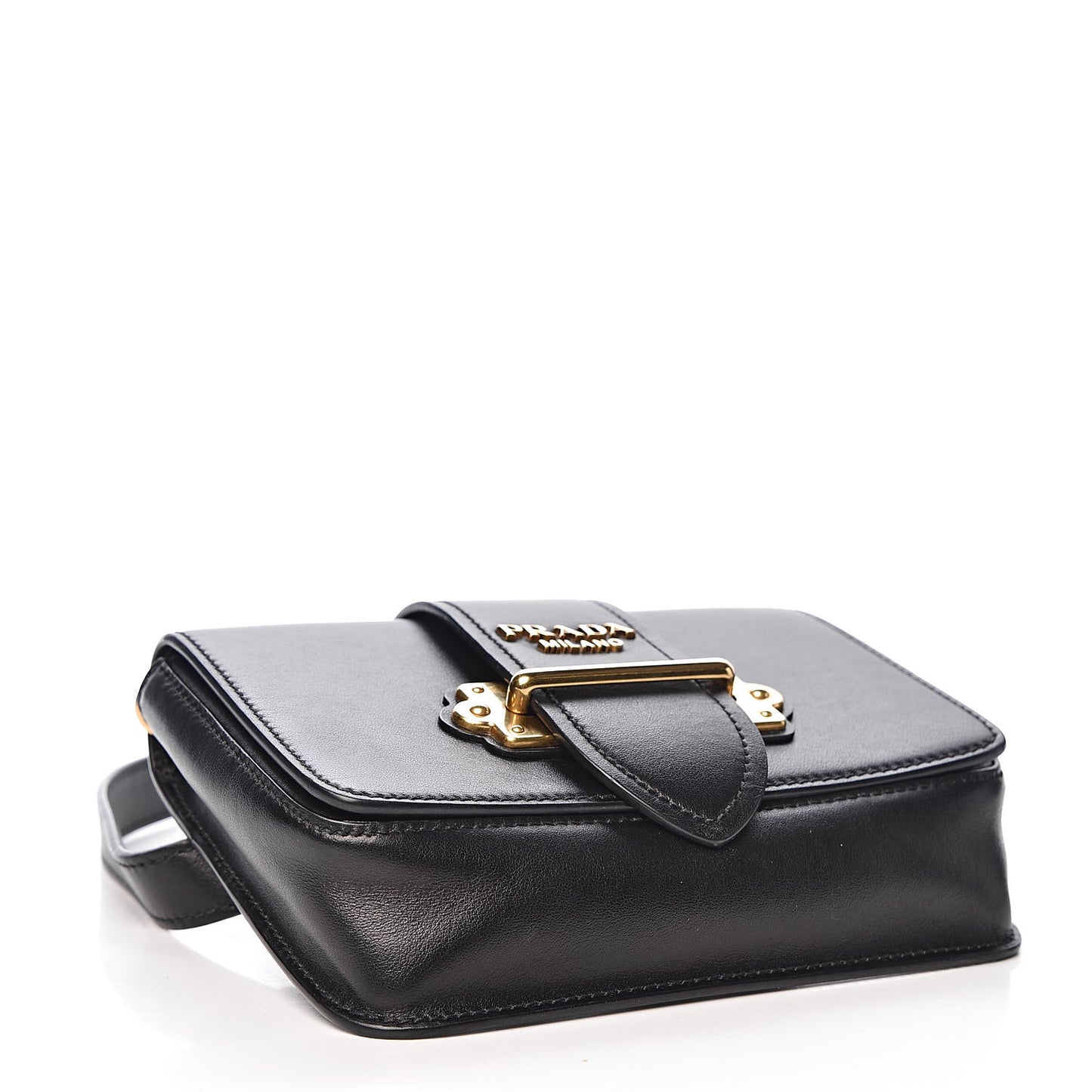 City Calf Cahier Belt Bag Black