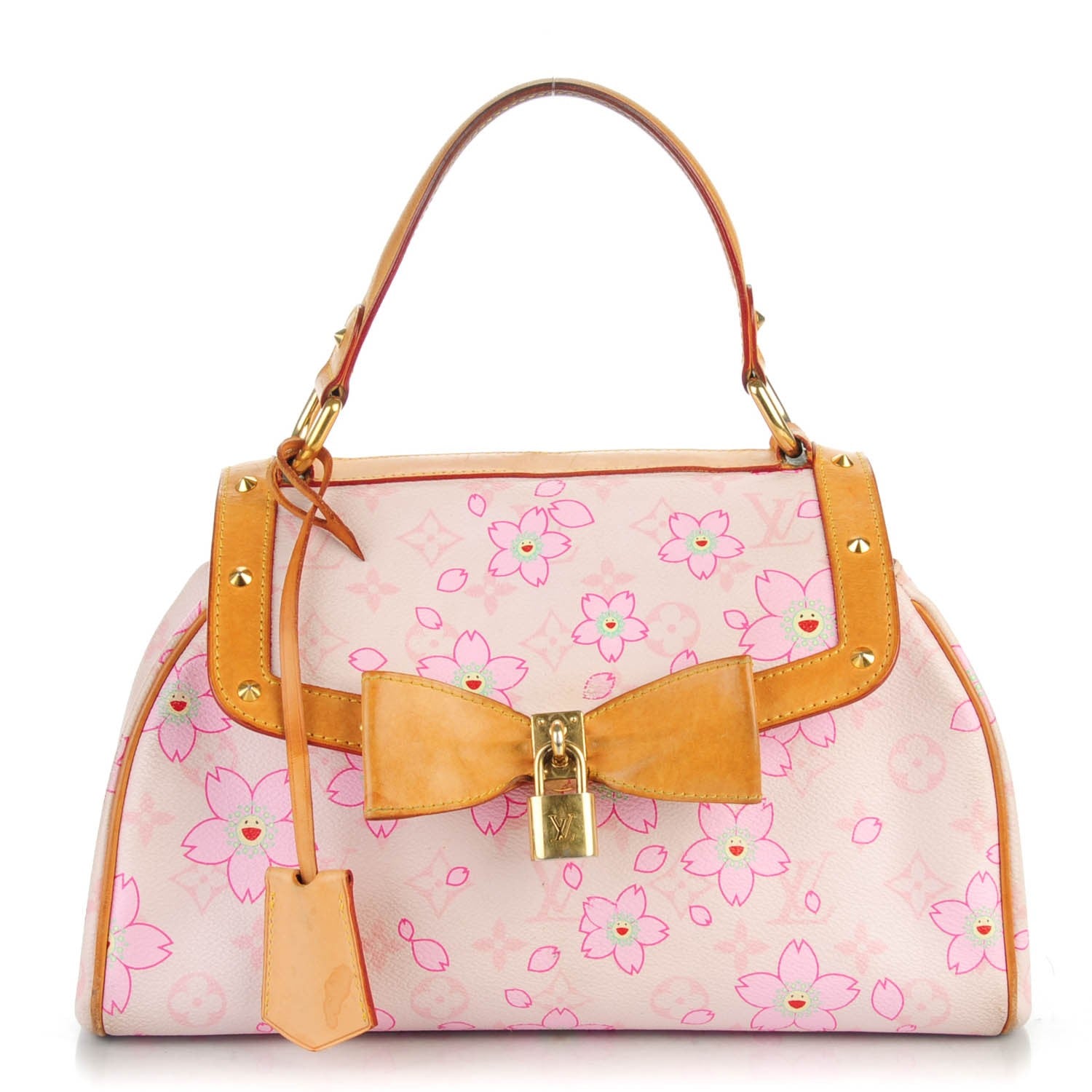 Louis Vuitton Monogram Cherry Blossom Sac Retro Pink 1 of 9