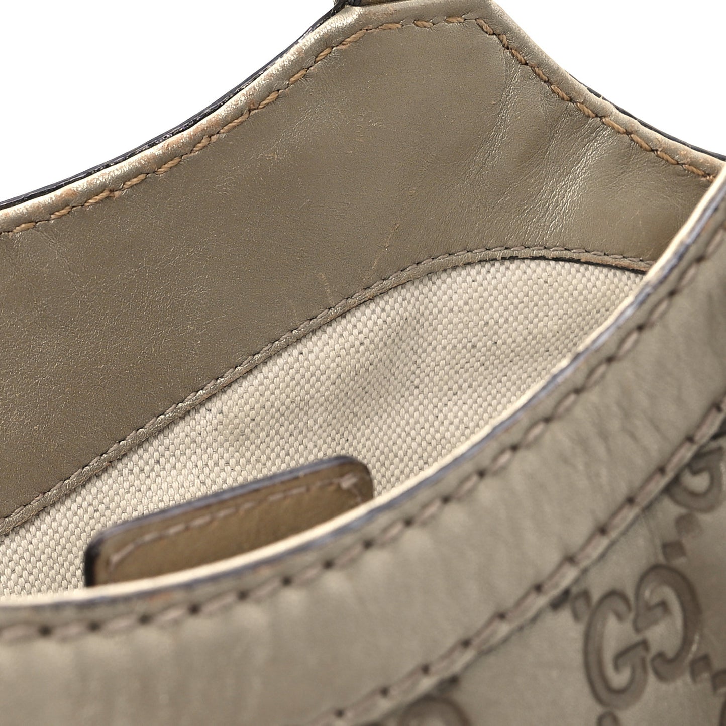 Guccissima Medium Sukey Tote Champagne