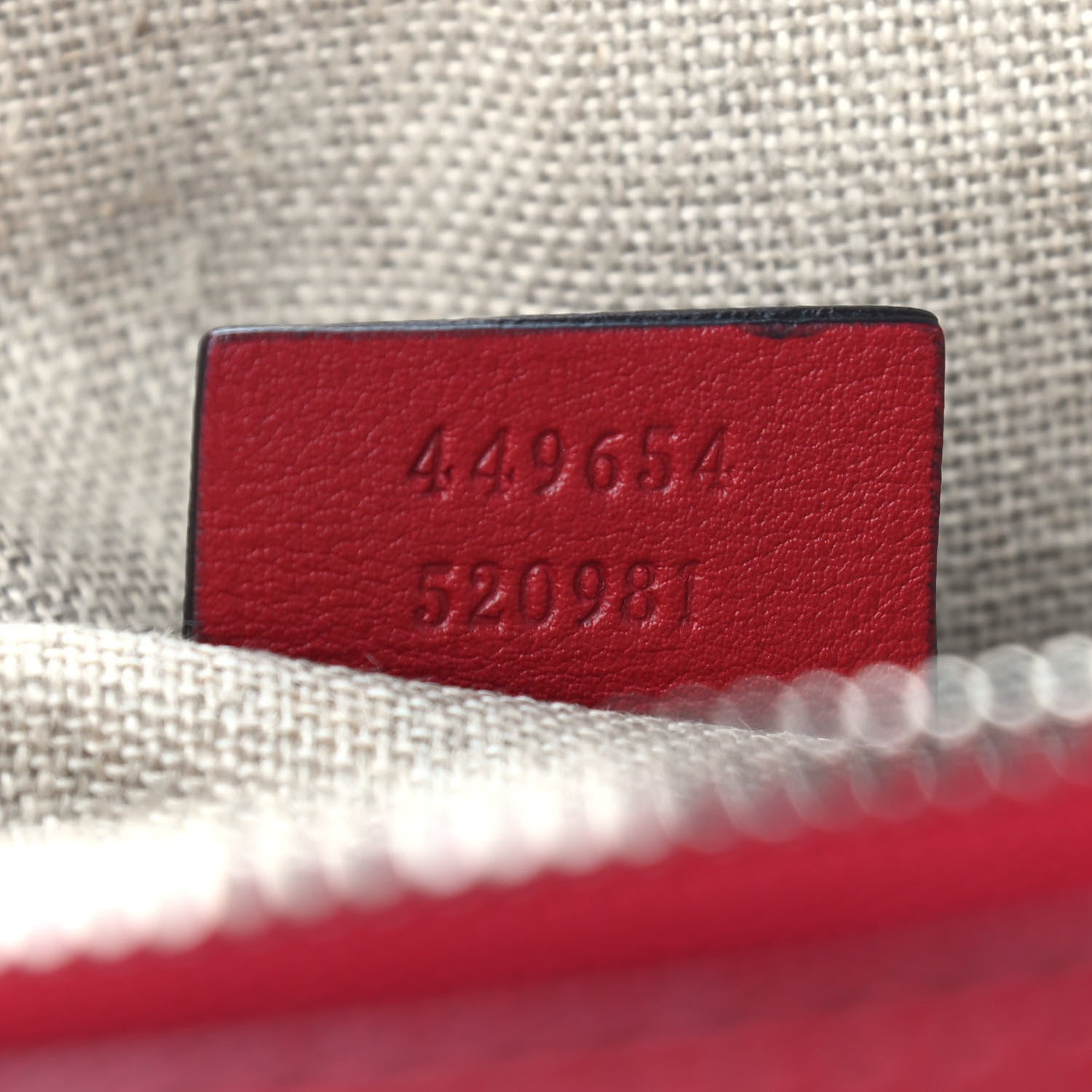 Gucci Soft Microguccissima Mini Dome Bag Rosso 7 of 9