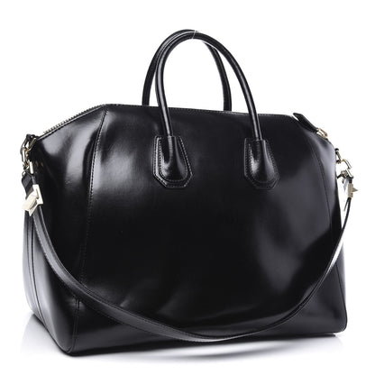 Givenchy Shiny Lord Calfskin Large Antigona Black 2 of 9