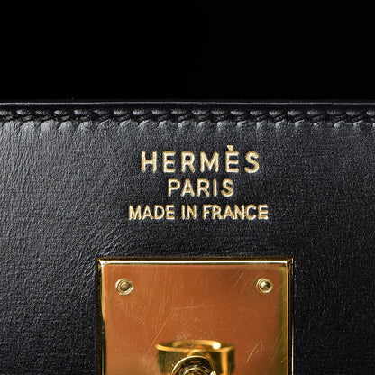 Hermes Box Kelly Sellier 35 Black 19 of 44
