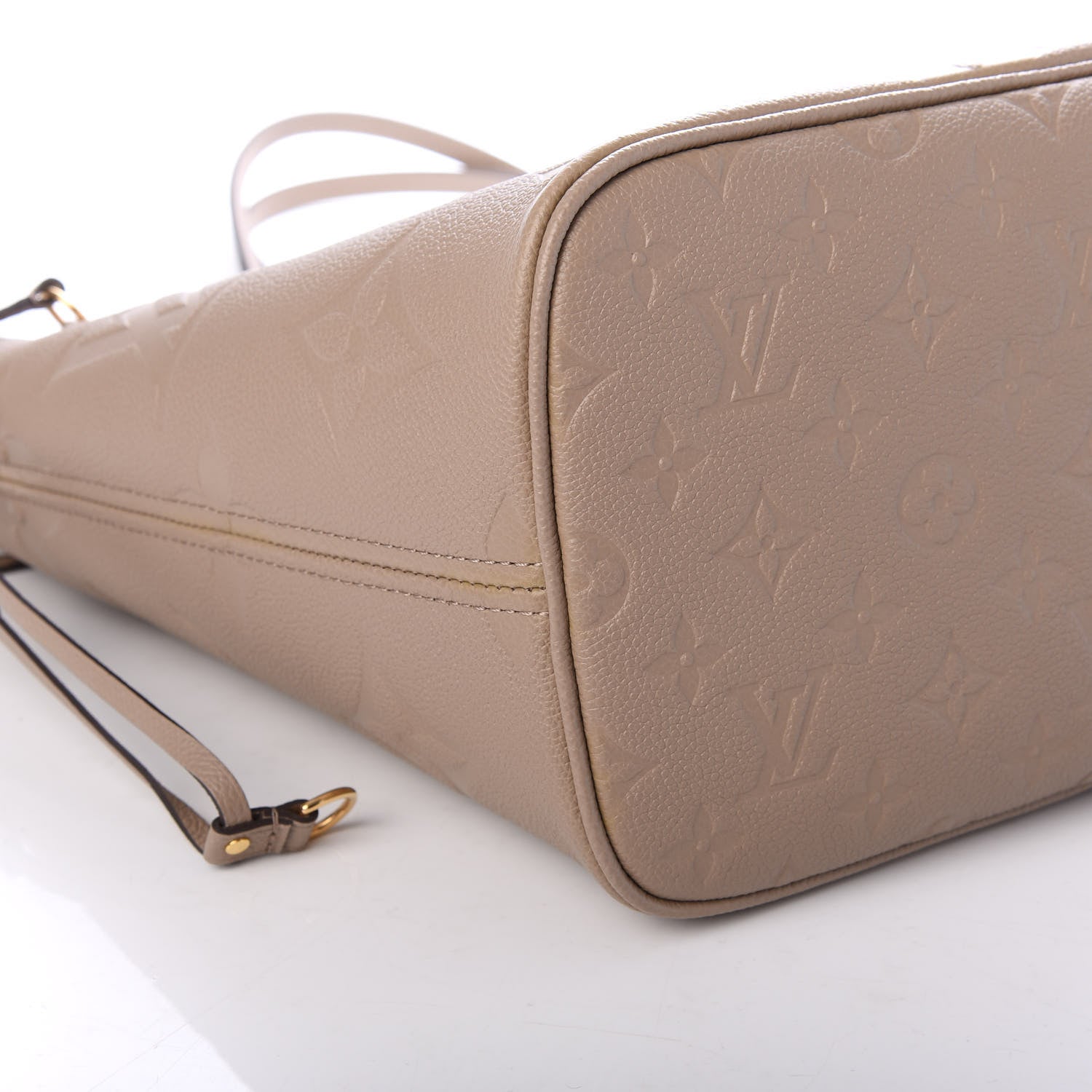 Louis Vuitton Empreinte Monogram Giant Neverfull MM Tourterelle 7 of 10