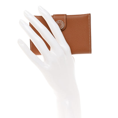 Hermes Evercolor RMS Card Holder Gold 3 of 9