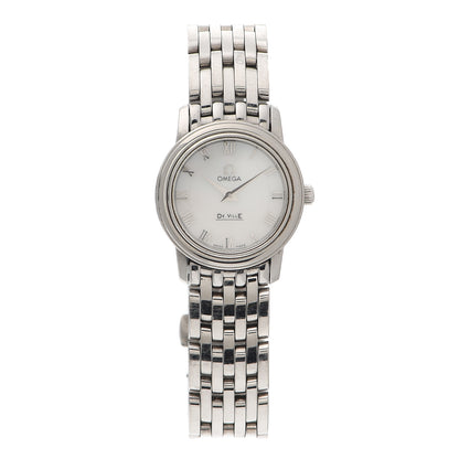 Omega Stainless Steel Mother of Pearl 22mm De Ville Quartz Watch 4570.71.00 1 of 5