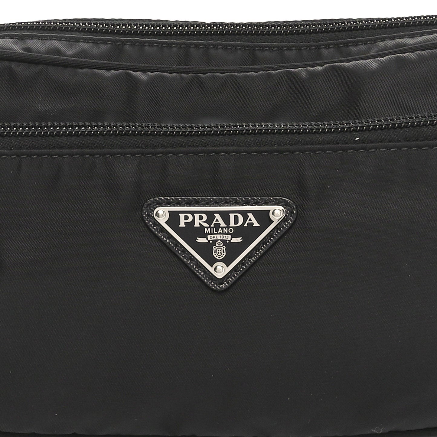 Tessuto Nylon Belt Bag Black